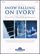 Snow Falling on Ivory piano sheet music cover